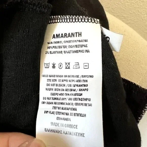 Ozai N‎ Ku Textured Sleeveless Black Dress Avant Garde Lagenlook Mesh Knit Sm - Picture 13 of 14